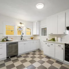 Additional angle of the remodeled kitchen