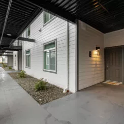 Entrance to the condo unit