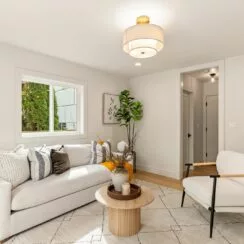 Main floor den.