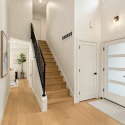 Stairway to upstairs.
